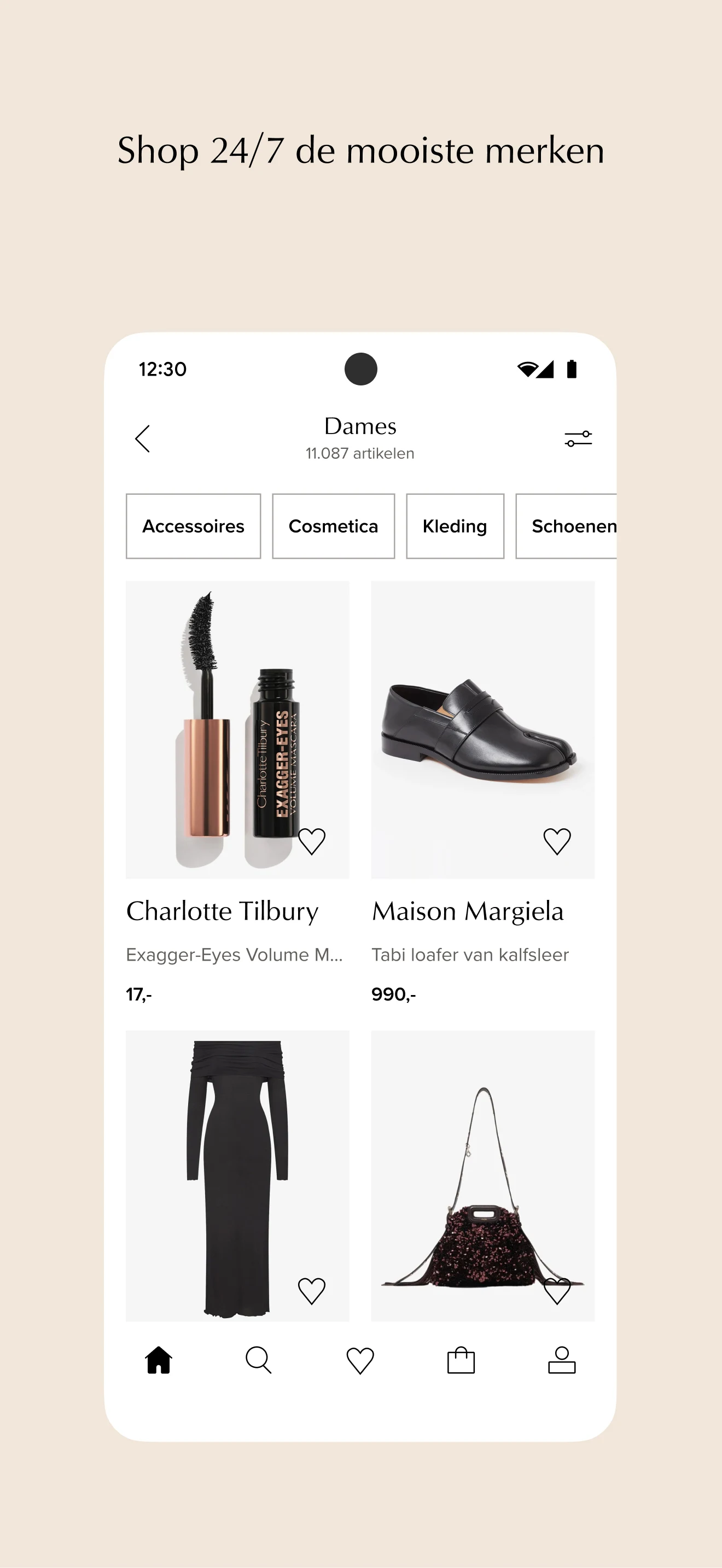 De Bijenkorf – Online shopping screenshot